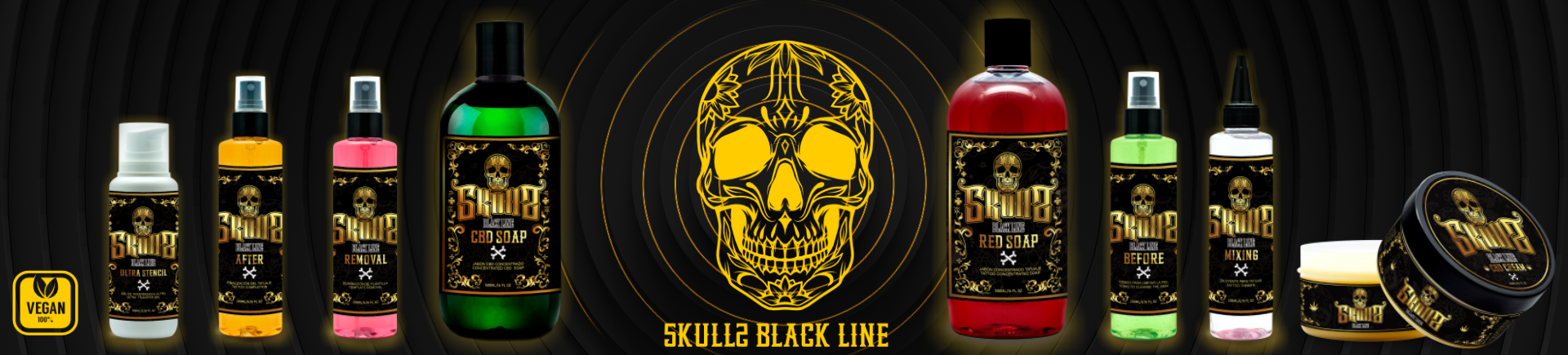 Skull Blackline